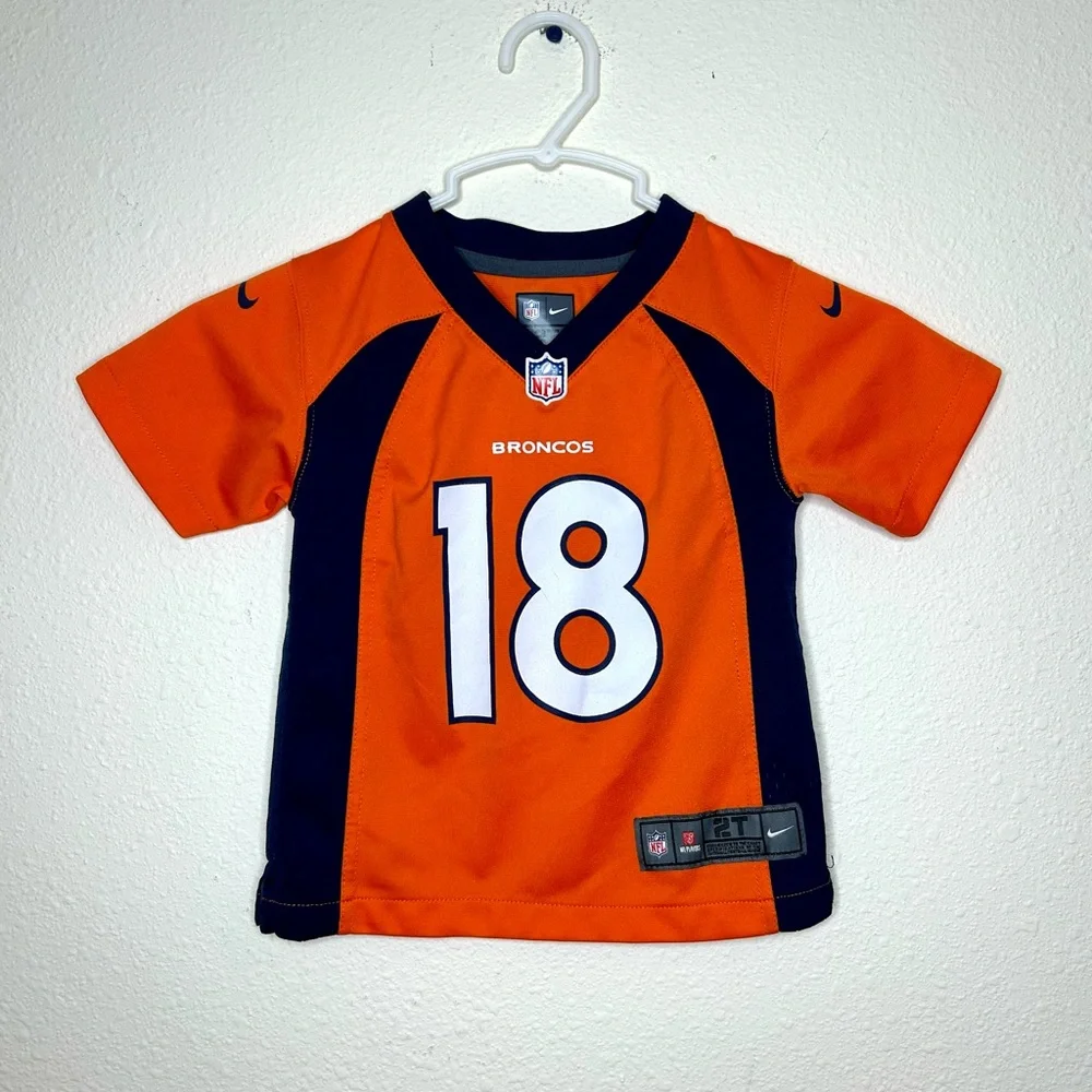 Nike Denver Broncos Peyton Manning Kids NFL Jersey 2T - Picture 1 of 5
